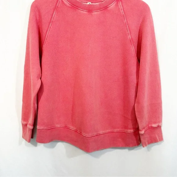 Sold Free People Crewneck Raglan Sleeve Pullover Sweatshirt - Picture 3 of 10